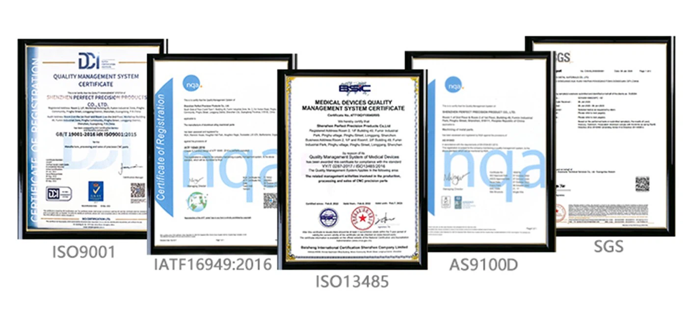 CNC Machining Services production certificate CNC Machining Services production certificate