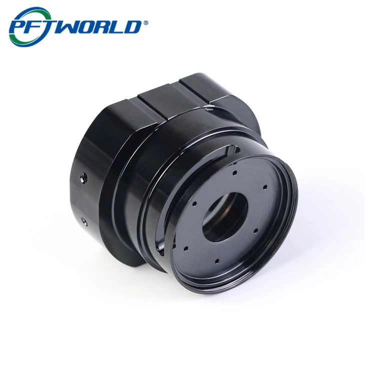 Hassas CNC Tornalanmış Pirinç Siyah PVD Metal Bileşenler